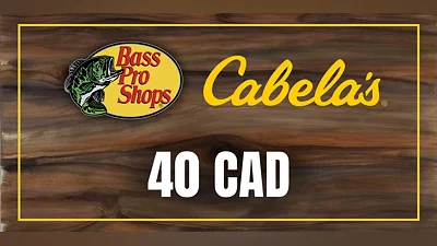 Bass Pro and Cabelas Gift Card 40 CAD [Canada] [Standard]