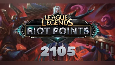 League of Legends Riot Points 2105 RP [Turkey] [Standard]