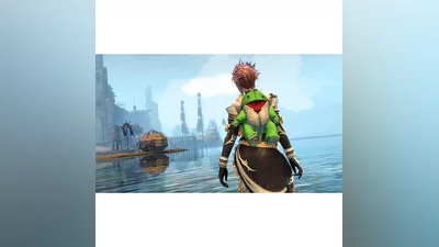 Guild Wars 2 Зеленый плюшевый чехол для рюкзака Quaggan