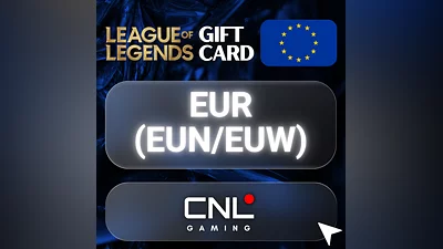 Подарочная карта League of Legends EUR (EUN/EUW)