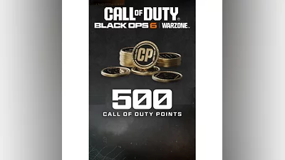 500 Black Ops 6 or Call of Duty Warzone Points XBOX