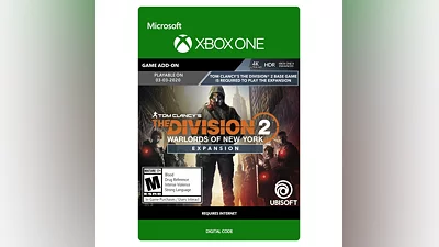 The Division 2 Воители Нью-Йорка дополнение XBOX