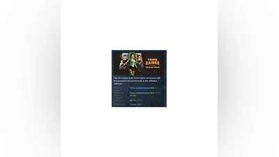 Tomb Raider I-III Remastered Starring Lara Croft STEAM