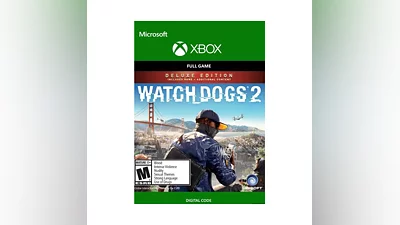 WATCH DOGS 2 DELUXE EDITION  XBOX КЛЮЧ