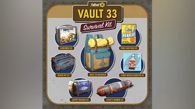 Fallout 76   Vault 33 Survival Kit   XBOX