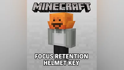 Minecraft Focus Retention Helmet Key➤Java/Bedrock