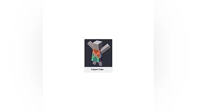 MINECRAFT【Copper Cape】ПЛАЩ ✦СКИН✦JAVA & BEDROCK /GLOBAL