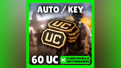 24/7 АВТО | 60 UC КЛЮЧ | PUBG Mobile GLOBAL
