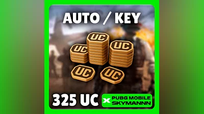 24/7 АВТО | 325 UC КЛЮЧ | PUBG Mobile GLOBAL