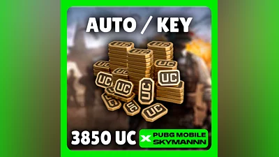 24/7 АВТО | 3850 UC КЛЮЧ | PUBG Mobile GLOBAL