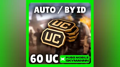 24/7 АВТО | 60 UC ПО ID | PUBG Mobile GLOBAL
