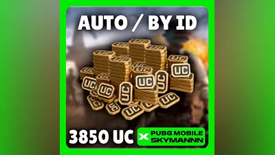 24/7 АВТО | 3850 UC ПО ID | PUBG Mobile GLOBAL