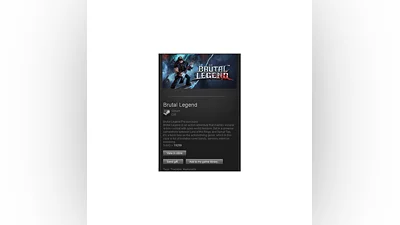 Brutal Legend Pre-purchase - STEAM Gift - Region Free