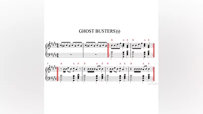 ОХОТНИКИ ЗА ПРИВИДЕНИЯМИ-для аккордеона