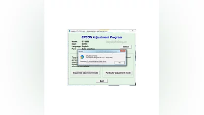 Adjustment program Epson ET-2500, ET-2550 Сброс памперc