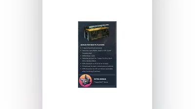 Купон - Стартовый набор War Thunder + декаль HappyWolf