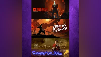9 Monkeys of Shaolin + Ash of Gods + Redeemer XBOX Ключ