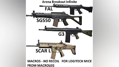 Arena Breakout Infinite. Скрипты для logitech. Пак 6
