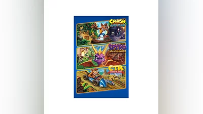 Тройной набор Crash  + Spyro  Xbox One|X|S