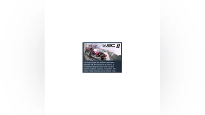 WRC 8 FIA World Rally Championship （Steam Key RU）