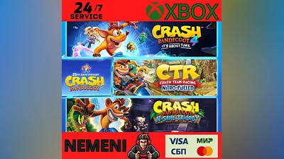 Crash Bandicoot - юбилейный набор  XBOX ONE X/S KEY