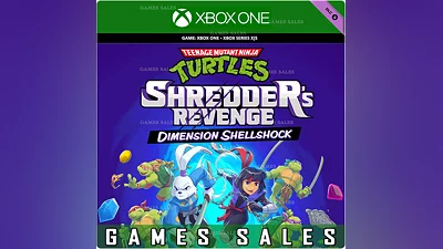 TMNT SHREDDER'S REVENGE DIMENSION SHELLSHOCK XBOX КЛЮЧ
