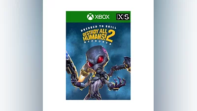DESTROY ALL HUMANS! 2 REPROBED DRESSED TO SKILL XBOX