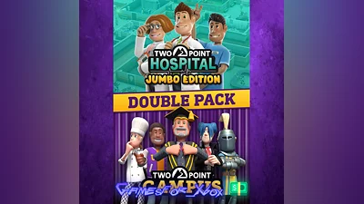 Two Point Hospital and Two Point Campus Double P XBOX