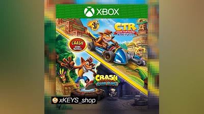 Crash Bandicoot BUNDLE TRILOGY+ NITRO XBOX КЛЮЧ