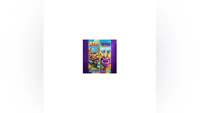 Crash Team Racing Nitro-Fueled + Spyro  Game Bun XBOX