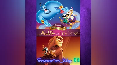 Disney Classic Games Aladdin and The Lion King XBOX