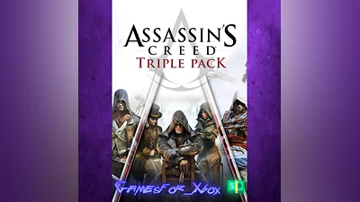 Assassin's Creed Triple Pack Black Flag, Unity,  XBOX