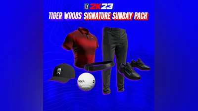 PGA TOUR 2K23 Tiger Woods Signature Sunday Pack