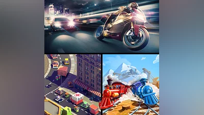 Moto Rush GT  Urban Flow  Train Traffic Manager