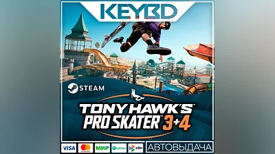 Tony Hawk's Pro Skater 3 + 4 · Standard/Deluxe•Steam RU