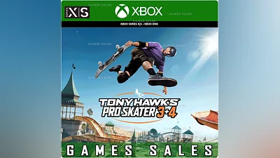 TONY HAWK'S  PRO SKATER  3 + 4 CROSS-GEN XBOX+PC