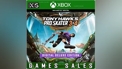 TONY HAWK'S PRO SKATER 3 + 4 DIGITAL DELUXE XBOX+PC