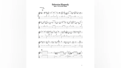 Табы Kfir Ochaion - Queen - Bohemian Rhapsody -Electric