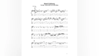 Табы Kfir Ochaion - Eagles - Hotel California -Acoustic