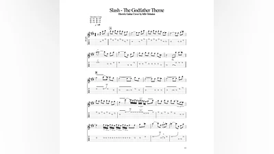 Табы Kfir Ochaion - Slash - The Godfather Theme Electr