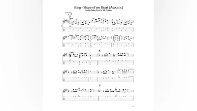 Табы Kfir Ochaion - Sting - Shape of My Heart -Acoustic