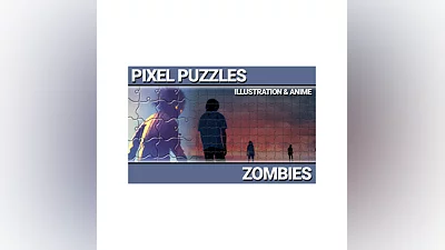 Pixel Puzzles Illustrations Anime Jigsaw Zombies DLC