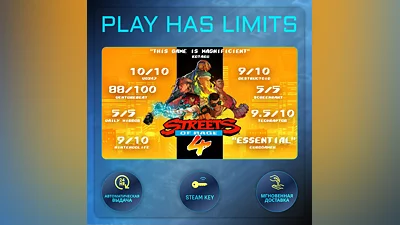 Streets of Rage 4 КЛЮЧ STEAM Global + РФ