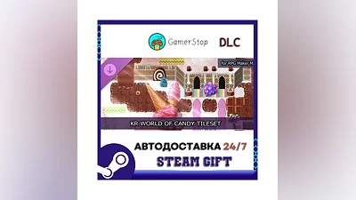 RPG Maker MZ - KR World of Candy Tileset STEAM GIFT АВТ