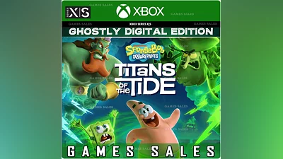 SPONGEBOB SQUAREPANTS: TITANS OF THE TIDE GHOSTLY XBOX