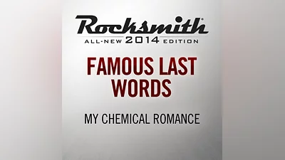 Rocksmith 2014 Famous Last Words My Chemical Romance P