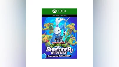 TMNT SHREDDERS REVENGE DIMENSION SHELLSHOCK XBOX ИГРА