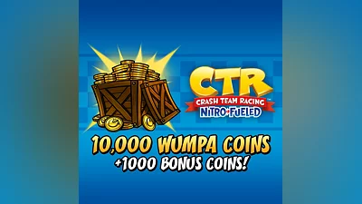 Crash Team Racing NitroFueled 10000 1000 Mонет Wumpa