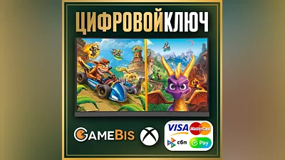 Набор Crash Team Racing Nitro-Fueled + Spyro XBOX