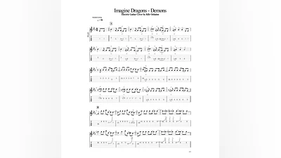 Табы Kfir Ochaion - Imagine Dragons - Demons - Electric